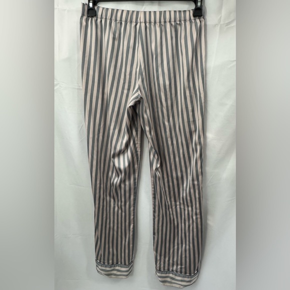 Victoria's Secret Gray and Pale Pink Striped Pajama Set - Picture 4 of 10